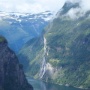 Hoch über dem Fjord